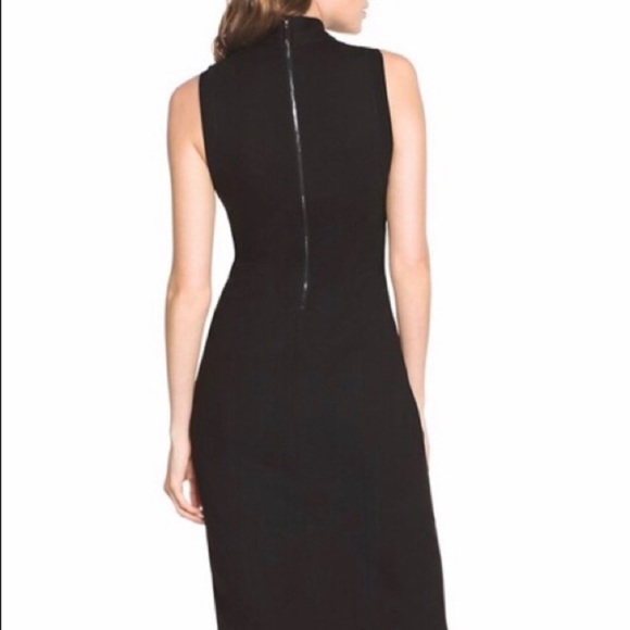 White House Black Market Mock Neck Sheath Dress 10 - Picture 5 of 16